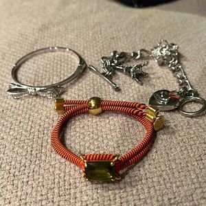3 Juicy Couture bracelets